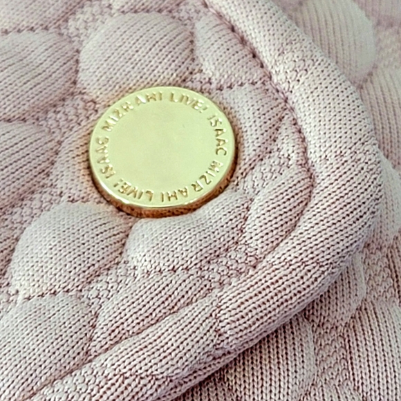 Isaac Mizrahi Women's Live Pink Quilted Jacket Size M - Picture 10 of 16